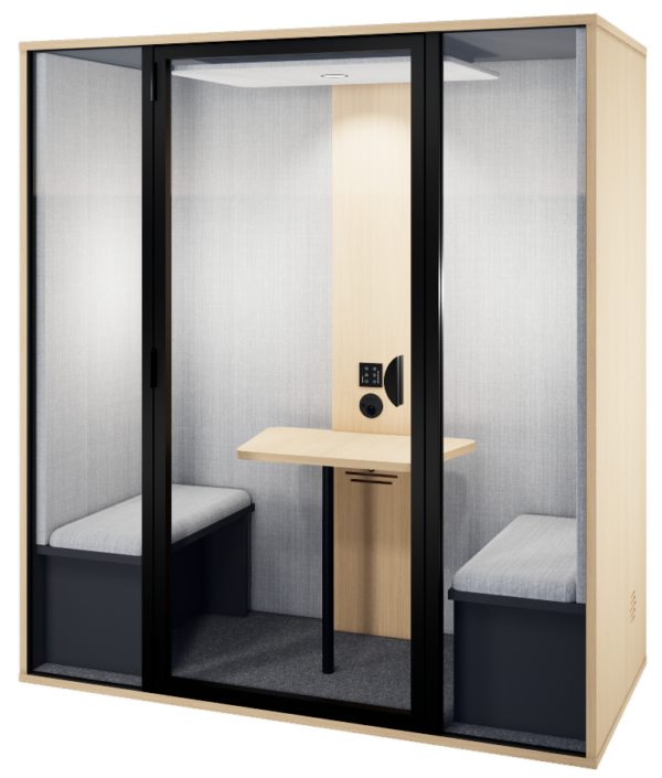 Modèle M - cabines acoustiques insonorisées made in France dans la Drôme